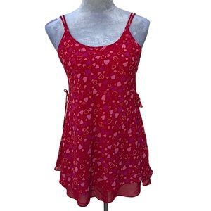 ♥️InnerMost shorty nightie. Spaghetti straps,hearts throughout. gift w purchase